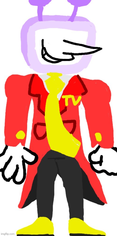 Fixed version w/ tie | made w/ Imgflip meme maker
