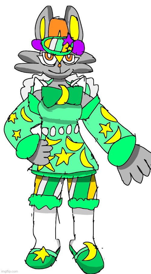 Bedtime outfit Pyre | image tagged in heya kid is juis snas de topic | made w/ Imgflip meme maker