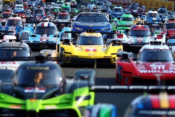 NASCAR at Le Mans | made w/ Imgflip meme maker