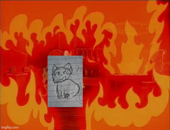 Burning Spongebob | image tagged in burning spongebob | made w/ Imgflip meme maker