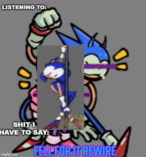FELL FOR IT REWIRE | image tagged in rewrite and enderparrot shared temp | made w/ Imgflip meme maker