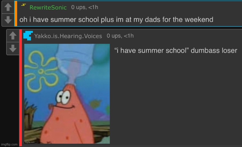 from the sounds of it, his parents are divorced too which makes sense | made w/ Imgflip meme maker