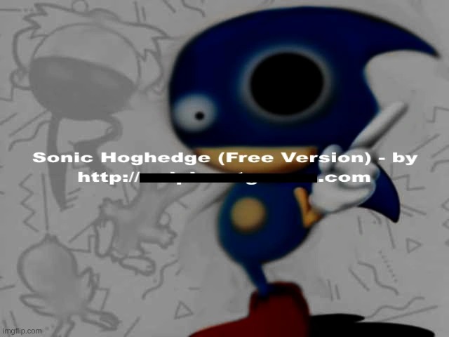 one of the goofiest sonic bootleg designs I've ever seen | made w/ Imgflip meme maker