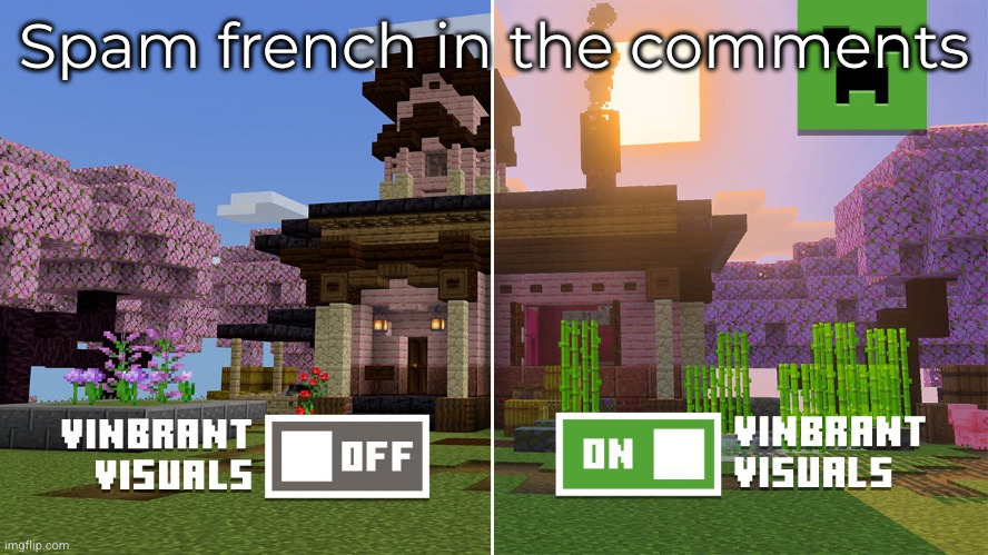 Spam french in the comments | made w/ Imgflip meme maker