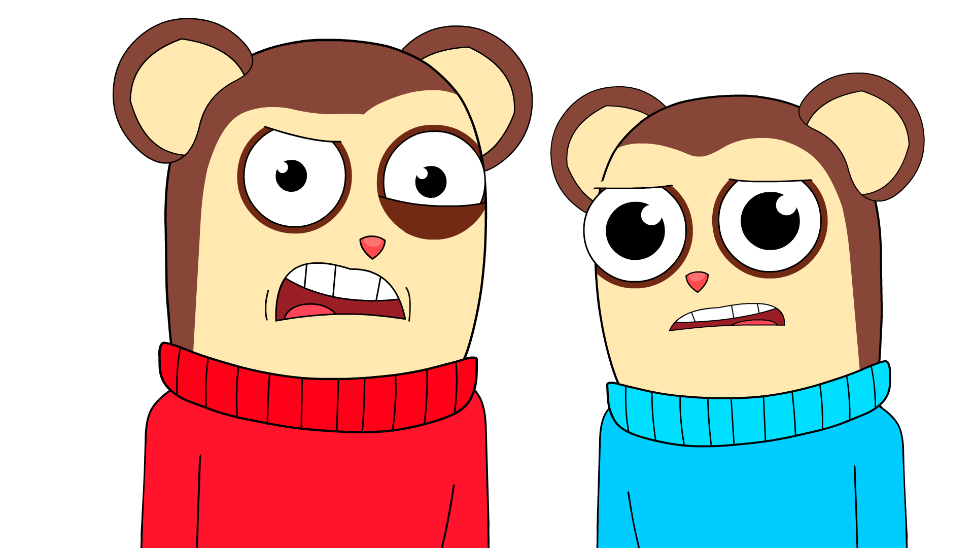 2020 Max and 2020 Jimmy weirded out. Blank Meme Template