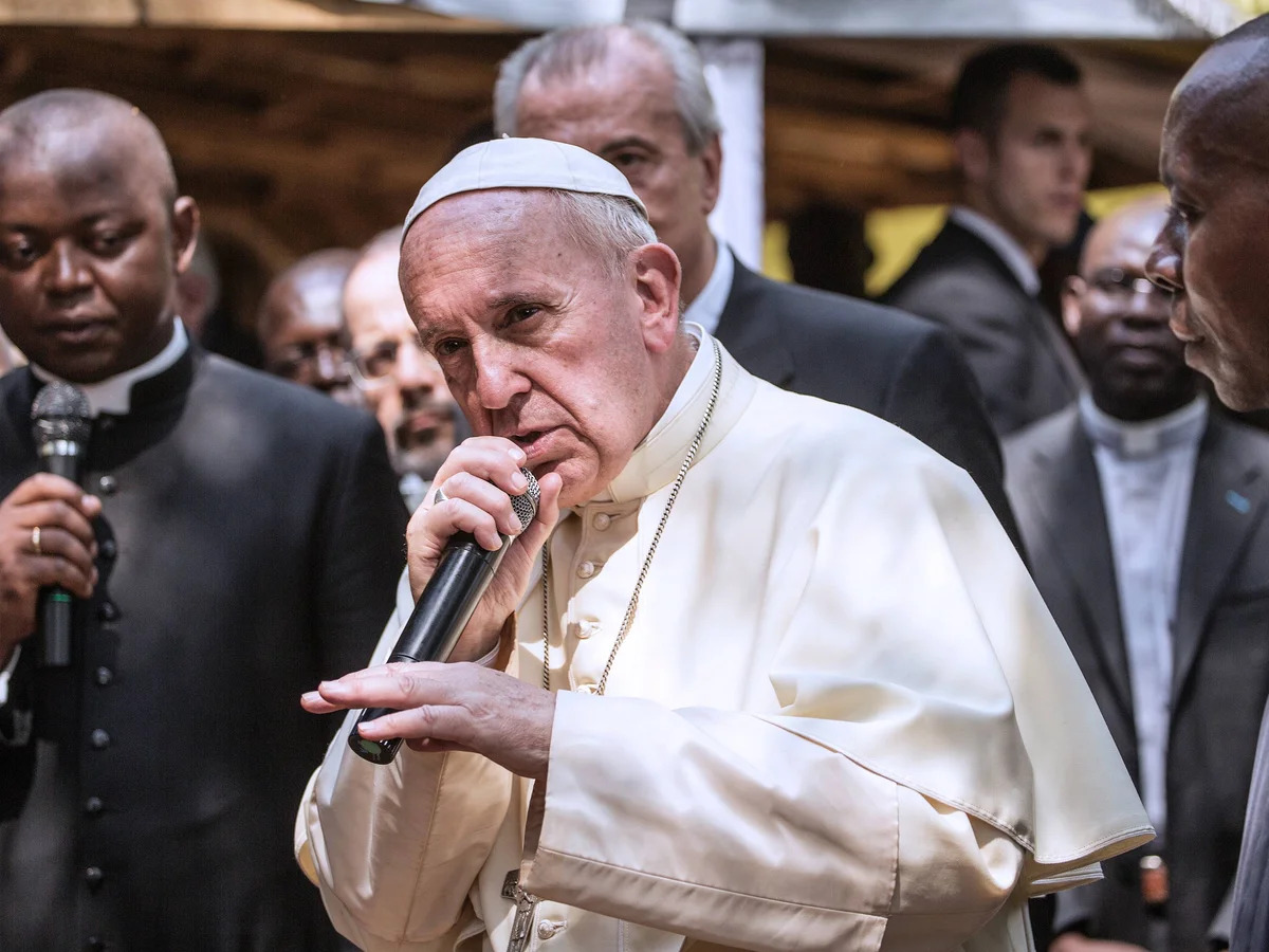 Pope rap Blank Meme Template