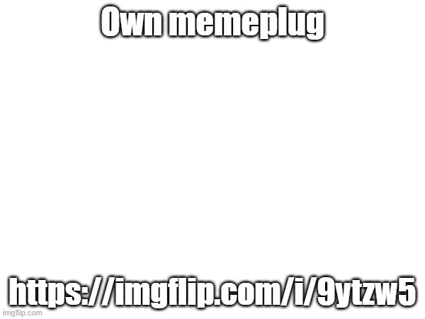 Memeplug (Hey you forgot Sans of topic -MC941) | Own memeplug; https://imgflip.com/i/9ytzw5 | image tagged in memeplug,heya kid je suis le sans de topic | made w/ Imgflip meme maker
