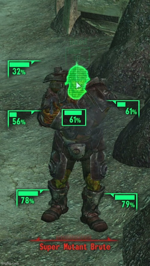 Fallout V.A.T.S. | image tagged in fallout v a t s | made w/ Imgflip meme maker