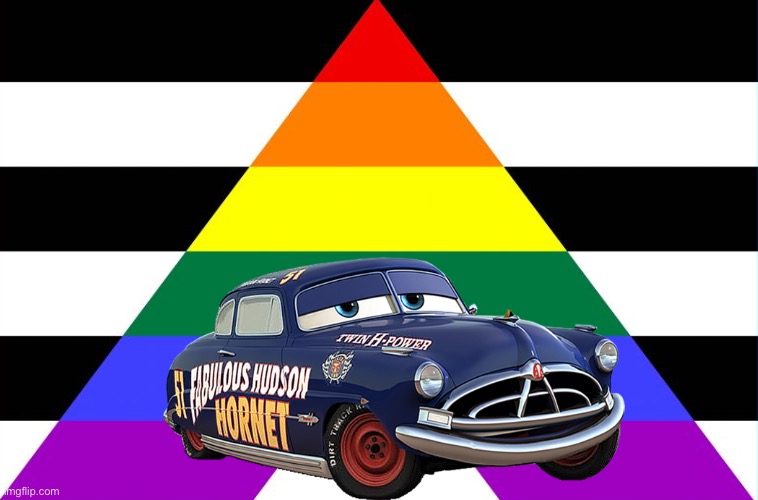 Straight Ally Doc Hudson (free profile) | image tagged in straight ally flag,cars,profile,free | made w/ Imgflip meme maker