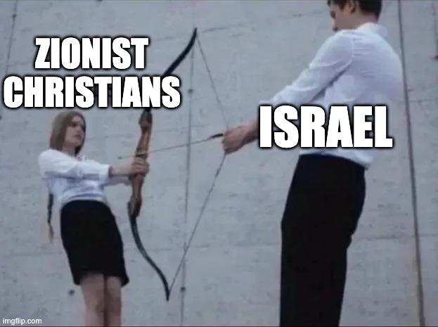 ZIONIST
CHRISTIANS; ISRAEL | made w/ Imgflip meme maker