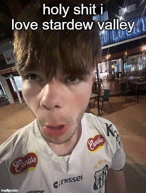 Why The Long Face 2.0 | holy shit i love stardew valley | image tagged in why the long face 2 0 | made w/ Imgflip meme maker