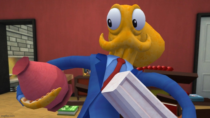 Octodad | image tagged in octodad | made w/ Imgflip meme maker
