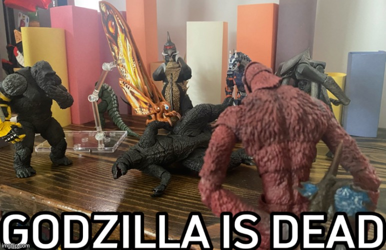 Chat I just finished a parody of “The Heavy Is Dead”, I will upload the video sometime around Tuesday or Wednesday | image tagged in the heavy is dead,godzilla is dead | made w/ Imgflip meme maker