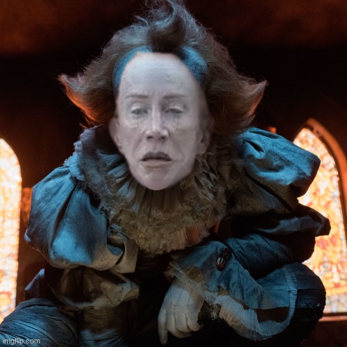 Kathy Griffin meme | image tagged in memes,kathy griffin,woke,politics,funny memes,pennywise | made w/ Imgflip meme maker