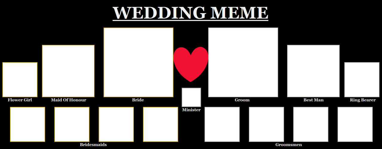 Wedding Meme - Blank Blank Meme Template