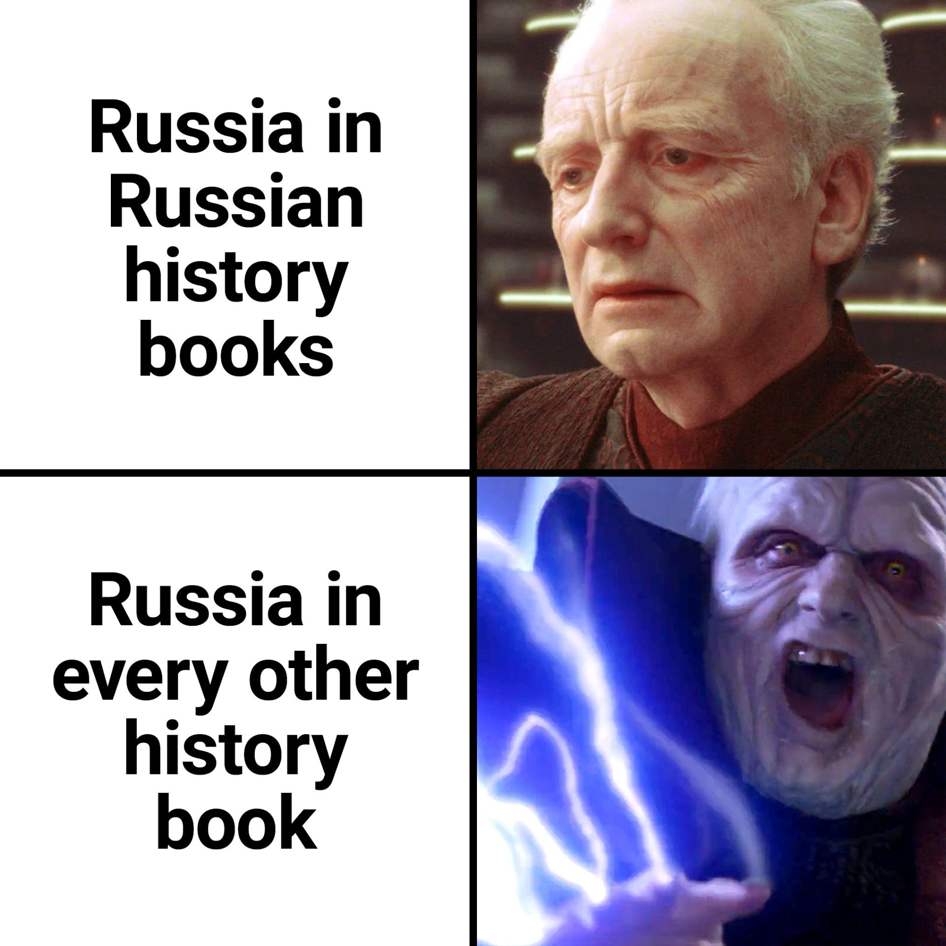 Good vs evil Blank Meme Template