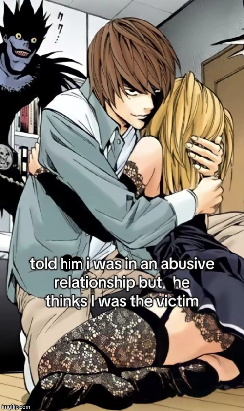 him | made w/ Imgflip meme maker