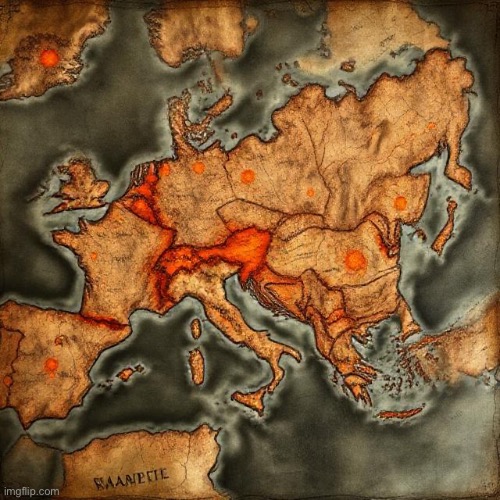DeepAI remembered Europe and Asia are one continent, but not like that | made w/ Imgflip meme maker