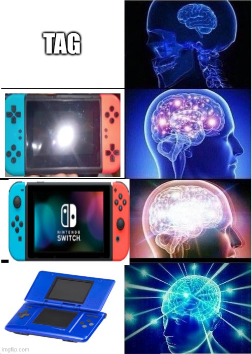 Expanding Brain | TAG | image tagged in memes,expanding brain | made w/ Imgflip meme maker