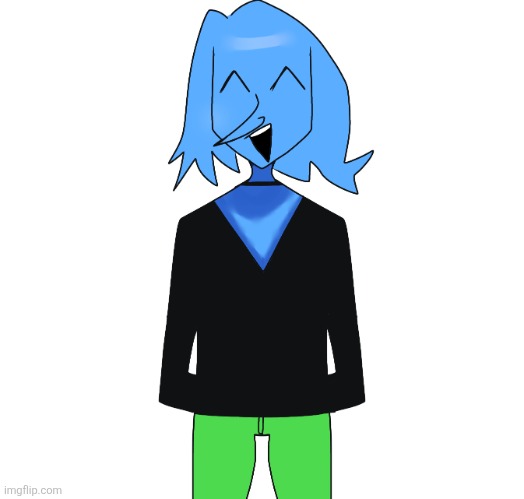 Blue Addison | image tagged in blue addison | made w/ Imgflip meme maker