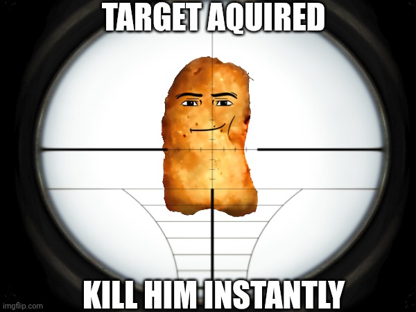 Target aquired | TARGET AQUIRED; KILL HIM INSTANTLY | image tagged in yes | made w/ Imgflip meme maker