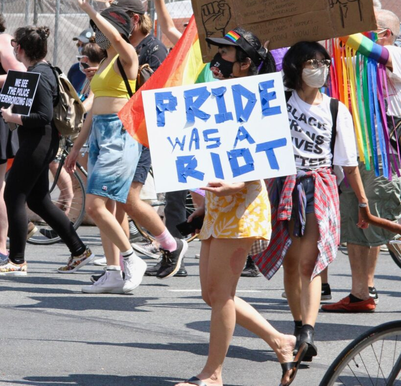 Pride was a riot Blank Meme Template