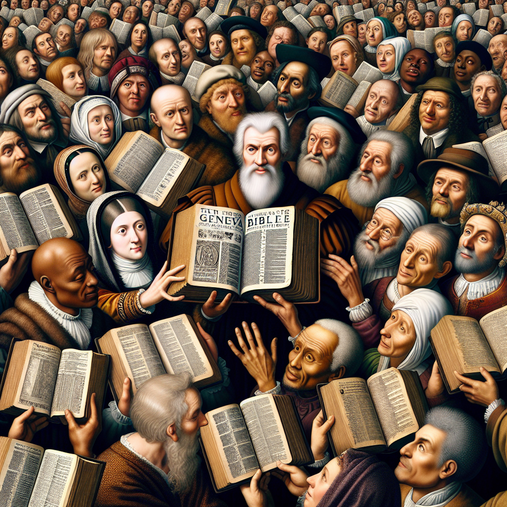 why was the Geneva Bible so popular? Blank Meme Template