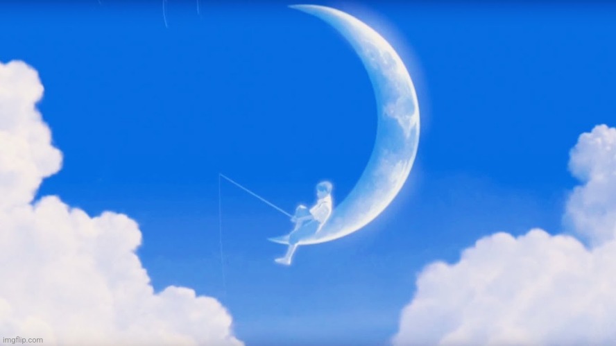moon a pedo confirmed? | image tagged in dreamworks intro | made w/ Imgflip meme maker