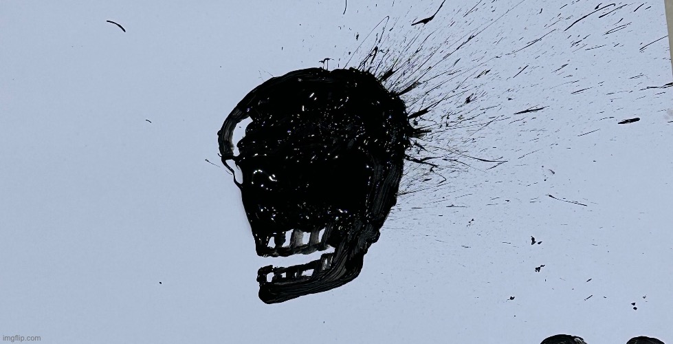 Inkblot | image tagged in inkblot,art,art class | made w/ Imgflip meme maker