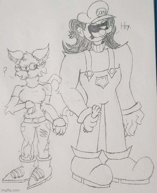 Scarf's Commission | image tagged in horrorbrew,commission,drawing | made w/ Imgflip meme maker