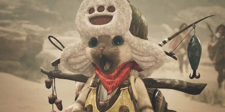 Monster Hunter WIlds Palico Blank Meme Template