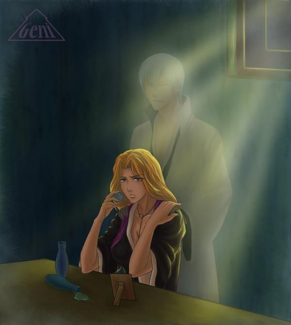 rangiku after gin died Blank Meme Template