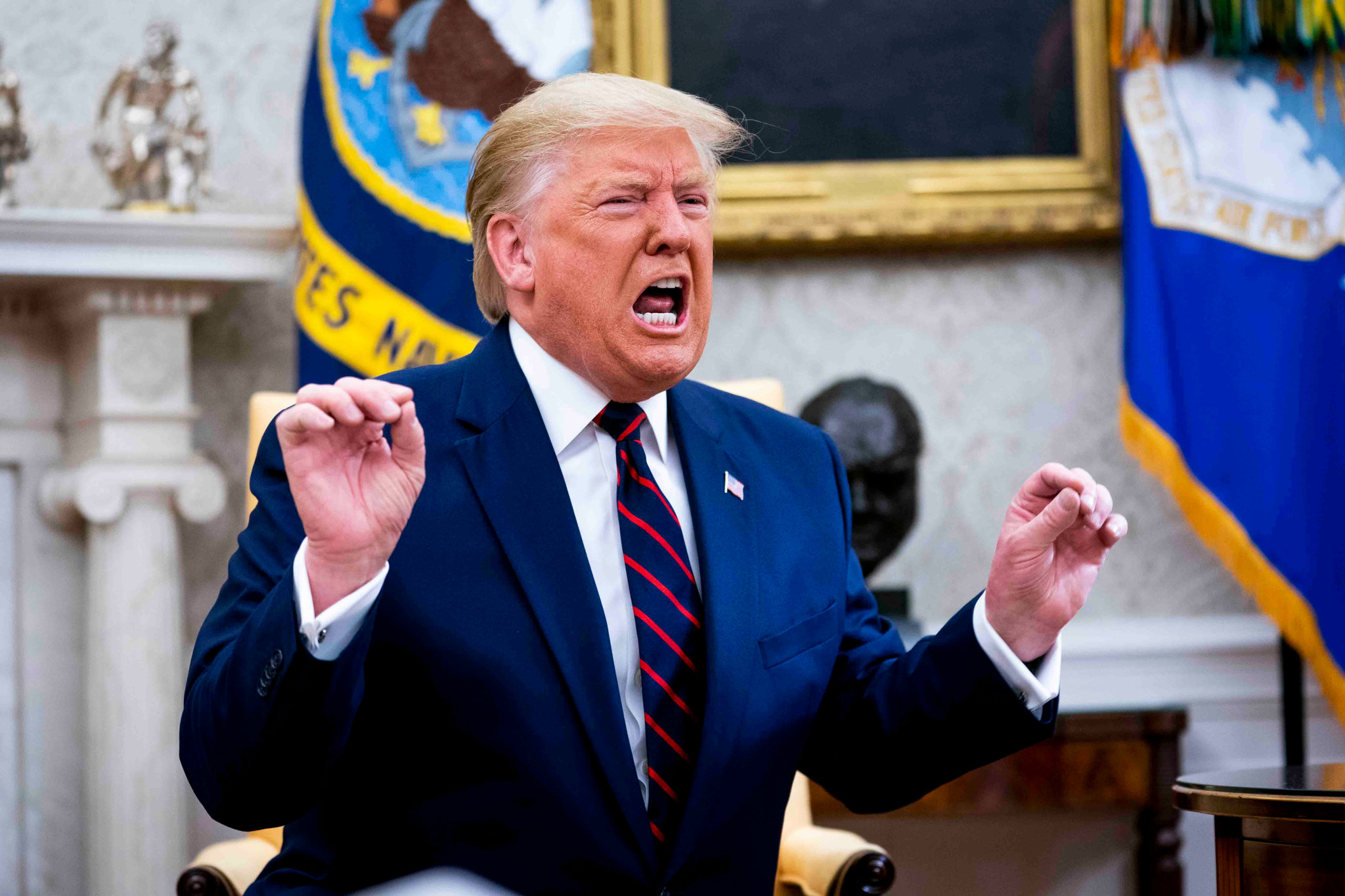 Welxome home from the Donald Blank Meme Template
