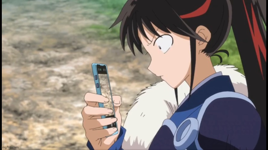Setsuna Smartphone | image tagged in setsuna smartphone | made w/ Imgflip meme maker