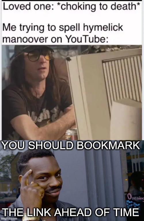And hope the internet is working? | YOU SHOULD BOOKMARK; THE LINK AHEAD OF TIME | image tagged in memes,roll safe think about it,be prepared | made w/ Imgflip meme maker