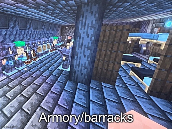 I felt so stupid blowing up half the place while building the barracks | Armory/barracks | made w/ Imgflip meme maker
