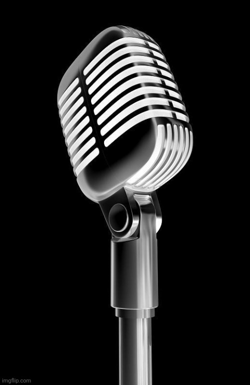 Special thing tomorrow | image tagged in elvis shure microphone | made w/ Imgflip meme maker