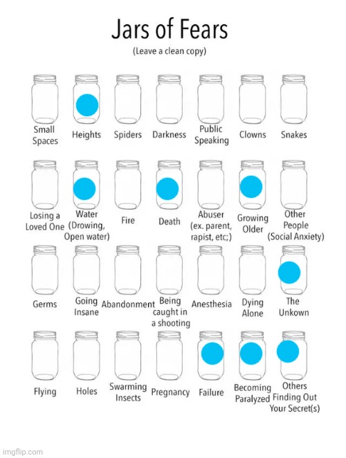 Hello :) | image tagged in jar of fears clear version | made w/ Imgflip meme maker