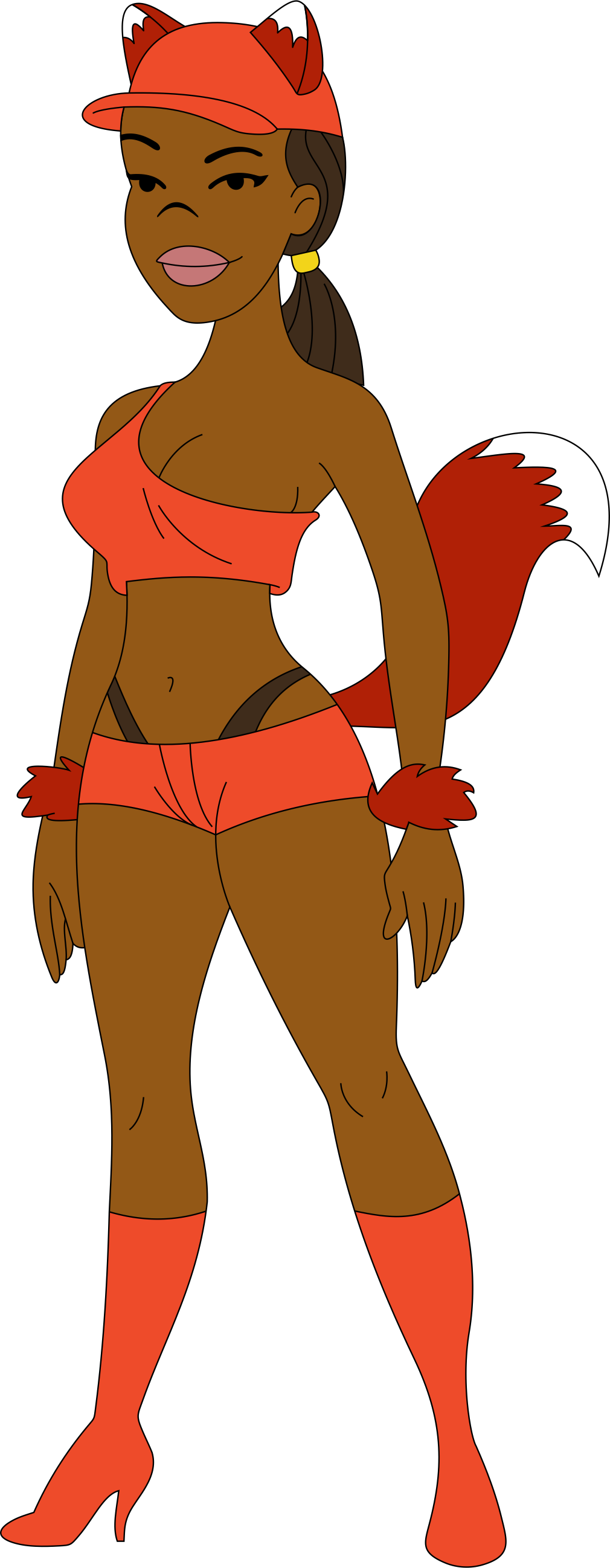 Morocha Amorocha (Foxxy Love) Blank Meme Template