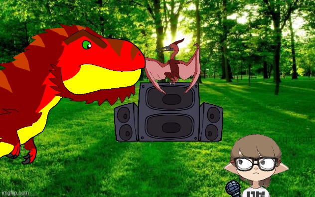 EOFNF: Phanero Beatbox (Paleo VS Tyrex).mp3 | image tagged in eofnf,paleo,tyrex,isla phanero | made w/ Imgflip meme maker