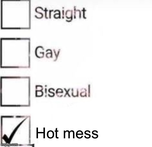 Imma identify | Hot mess | image tagged in i identify as,hot,mess | made w/ Imgflip meme maker