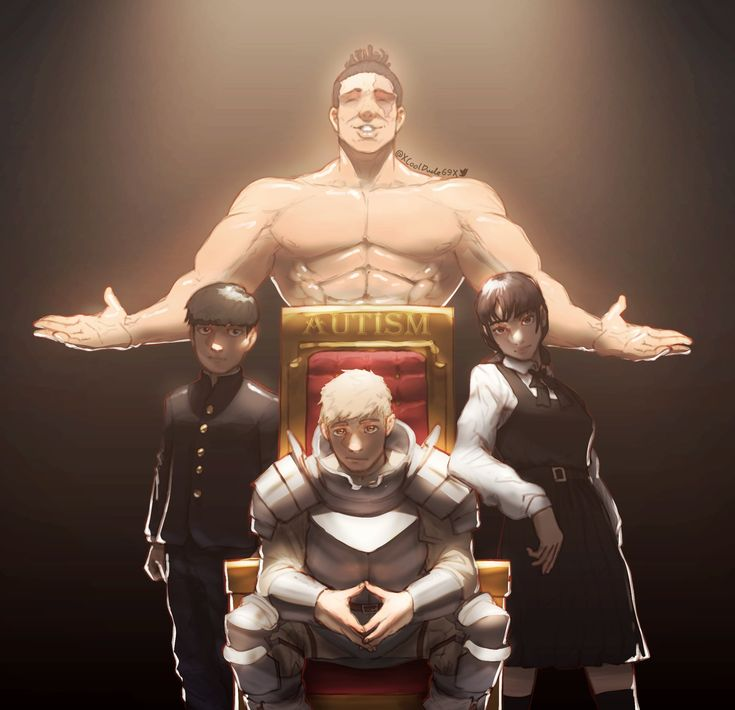 the 4 horsemen of autism Blank Meme Template