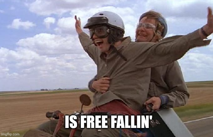 Scooter | IS FREE FALLIN' | image tagged in scooter,billions,senator kennedy | made w/ Imgflip meme maker