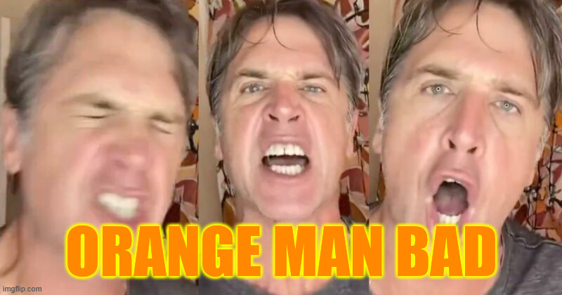 ORANGE MAN BAD | made w/ Imgflip meme maker
