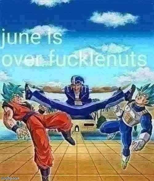 New temp dropped | image tagged in sportacus june is over | made w/ Imgflip meme maker
