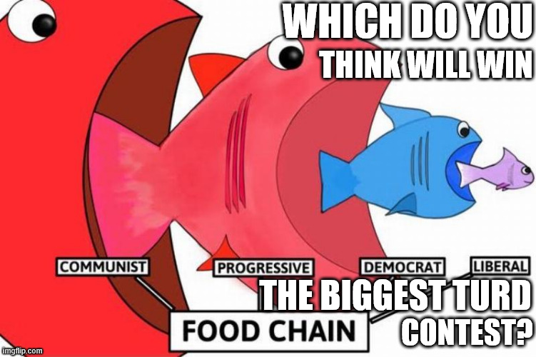 WHICH DO YOU; THINK WILL WIN; THE BIGGEST TURD; CONTEST? | image tagged in one-upmanship | made w/ Imgflip meme maker