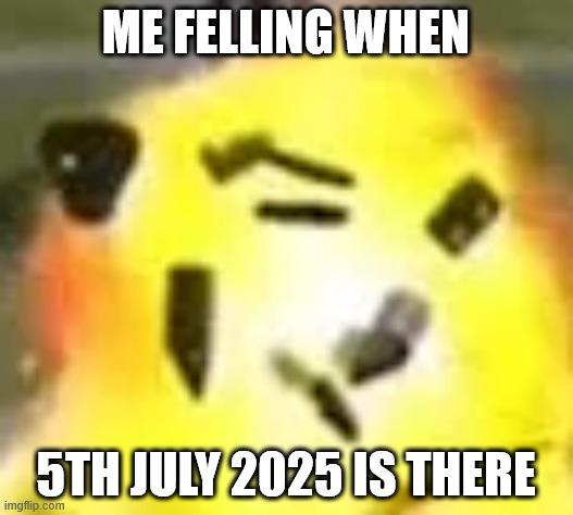 Me Feeling When 5th July 2025 Is There | ME FELLING WHEN; 5TH JULY 2025 IS THERE | image tagged in ok its there me when,5thjuly2025,memes,funny,solarflare,solarstorm | made w/ Imgflip meme maker