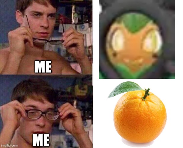 Adorable either way | ME; ME | image tagged in spiderman glasses | made w/ Imgflip meme maker
