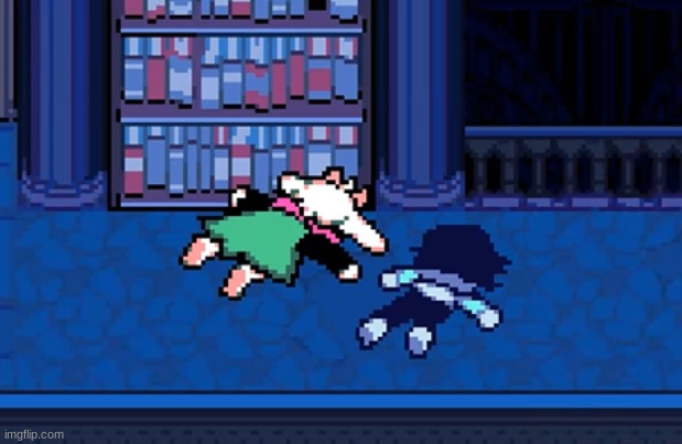 image tagged in ralsei and kris social battery | made w/ Imgflip meme maker