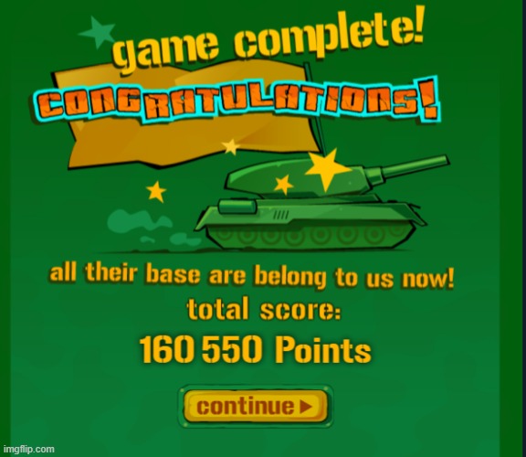 i beat awsome tanks 2 | made w/ Imgflip meme maker